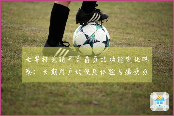世界杯竞猜平台首页的功能变化观察：长期用户的使用体验与感受分享